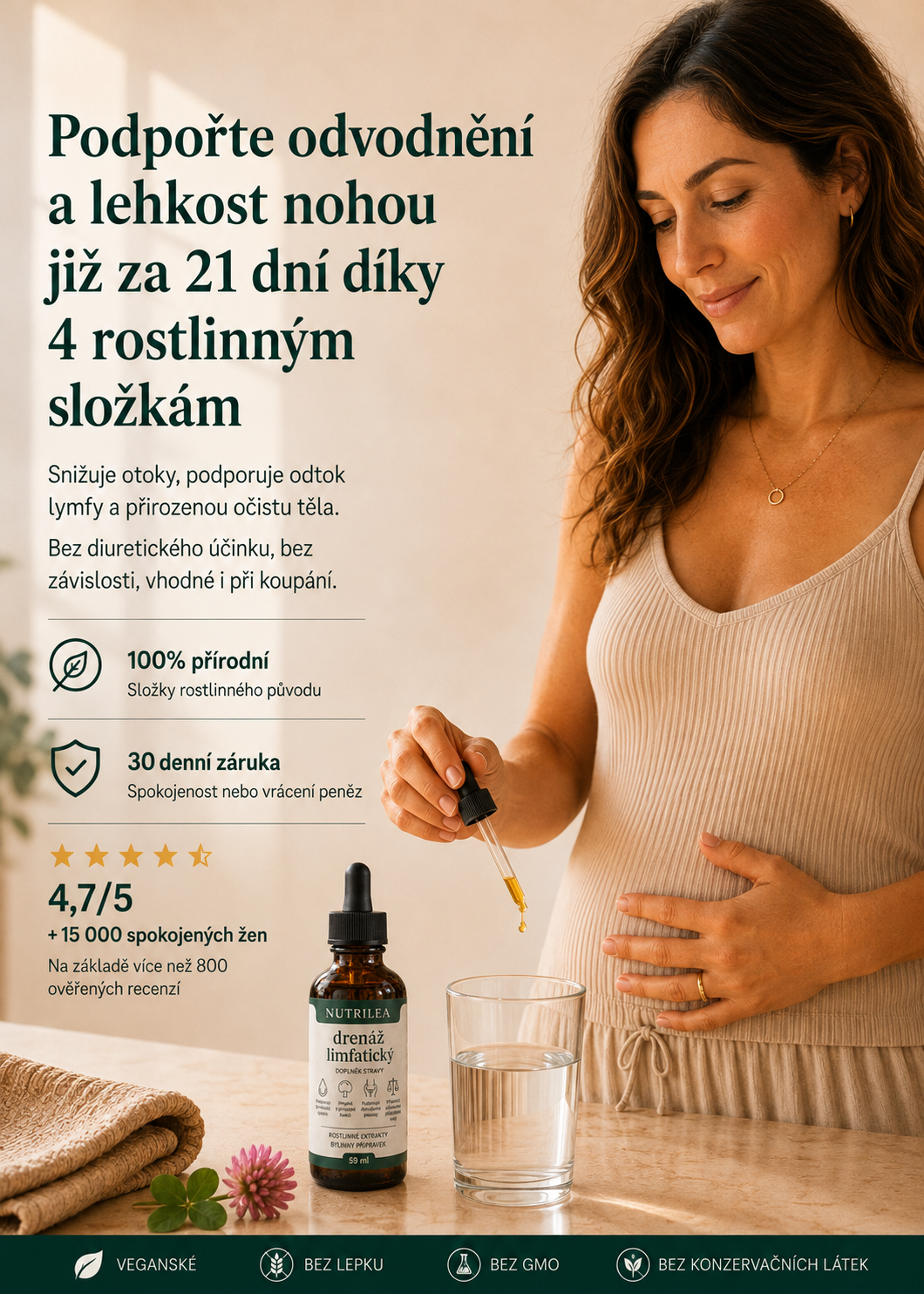Nutrilea, lymfatická drenáž